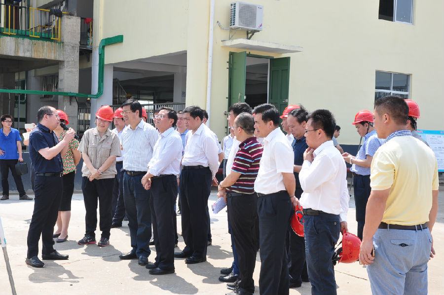 玉林市委書記莫恭明、市長蘇海棠率領(lǐng)四大班子來廣西銀億調(diào)研